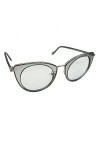 Galvani Lunettes de soleil femme modèle 30281 style chat - Cat eye même avec verres miroir, A4846-wd,