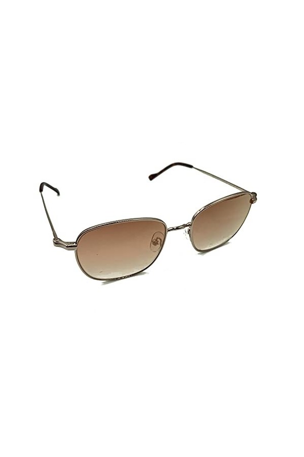 Galvani Lunettes de soleil femme modèle 81017 style carré en métal même avec verres miroir, Gris 02-uo,