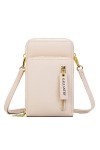 Gallantry - Sac Pochette Bandoulière Femme pour Smartphone - Petit Sacoche Zippé 6.7 Pouces Iphone 13 14 Pro Max - Multifonct