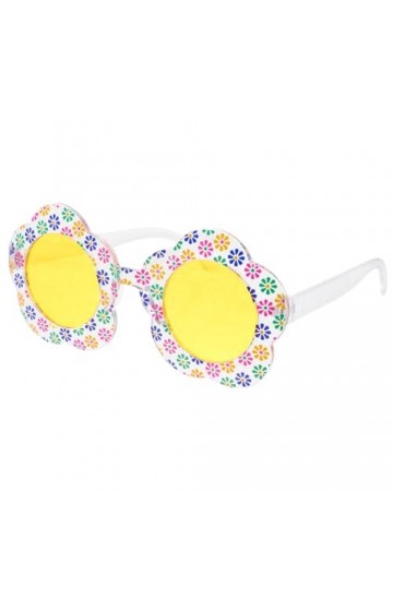 LIFKOME Marguerite Fleur Lunettes Mignon Floral en Plein Air Plage Lunettes de Soleil Femmes Fleur Lunettes Drôle Lunettes po