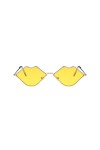 Lunettes de soleil vintage pour femme - Lunettes de soleil surdimensionnées - Lunettes de soleil sans cadre - Lunettes de sol