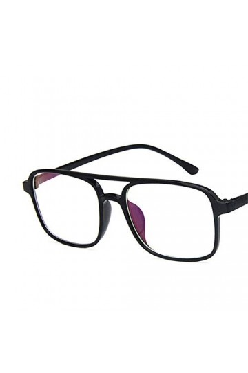 YAYADI des Lunettes De Soleil Femme,Transparent Noir Carré Rétro Lunettes De Soleil Lunettes De Hommes Hommes/Femmes Vintage 