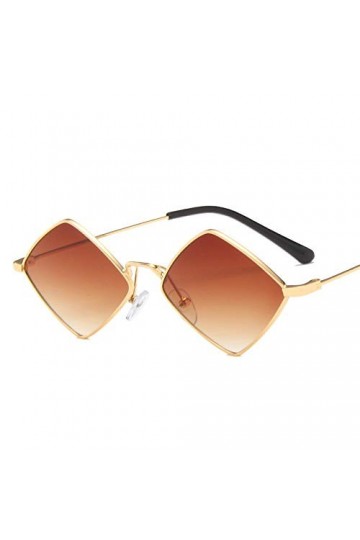 YAYADI des Lunettes De Soleil Femme,Plateau Or Petit Fashion Vintage Lunettes De Soleil pour Hommes/Femmes Hommes Lunettes Ha