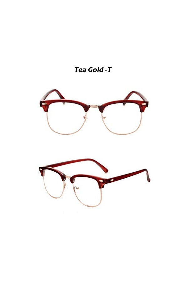 YAYADI des Lunettes De Soleil Femme,Leopard Gold Classic Vintage Retro Hommes Lunettes De Soleil Lunettes De Soleil Lunettes 