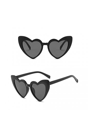 Lunettes Effet Coeur Créatifs Lunettes Romantique Amusantes Lunettes Effet Lunettes Soleil Cadre Coeur Vintage Lunettes Solei