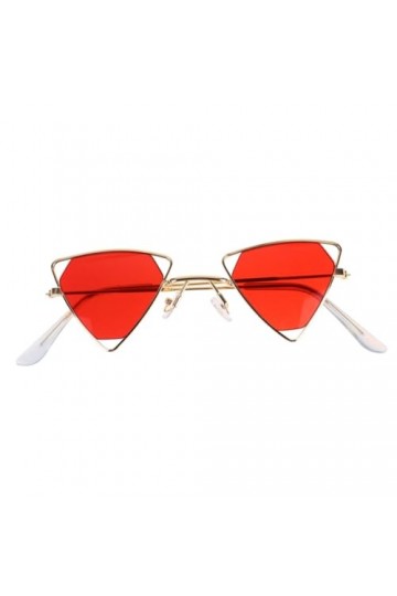 USHOBE 1 Pc Lunettes De Soleil Pour Femmes Lunettes De Soleil De Personnalité Lunettes De Soleil à Monture Métallique Lunette
