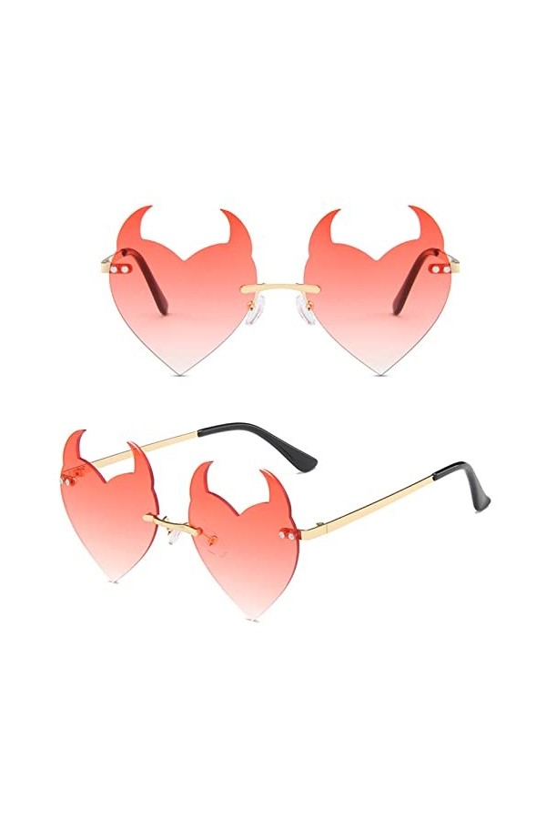 Lunettes de soleil vintage pour femme - Mode surdimensionnée - Lunettes de soleil classiques - Verres teintés UV - Lunettes d