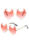 Lunettes de soleil vintage pour femme - Mode surdimensionnée - Lunettes de soleil classiques - Verres teintés UV - Lunettes d