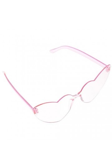 ERINGOGO Lunettes De Soleil À La Mode Décor Lunettes De Soleil Lunettes Sans Monture Lunettes Sans Cadre Lunettes De Soleil A