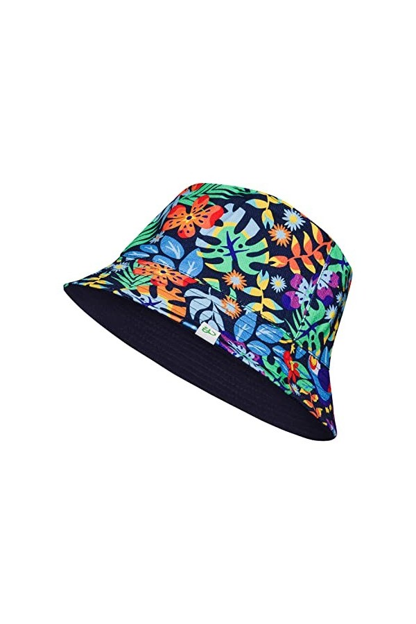 Dedoles Chapeau Homme et Femme Soleil Chapeau de Plage Olives Doux Respirant Réversible