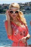 Paris Hilton Lunettes pour femme ABBA années 60 années 70 hippie surdimensionné Grande Big Lunettes de soleil Lunettes de sol