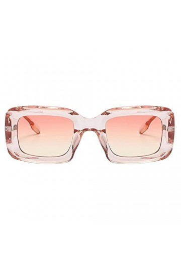 Lunettes de soleil vintage polarisées rétro pour femme - Lunettes de soleil classiques rectangulaires - Lunettes de soleil d