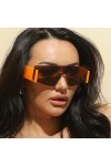Lunettes de soleil vintage pour femme - Lunettes de soleil classiques avec miroir - Verres sans cadre - Lunettes de soleil UV