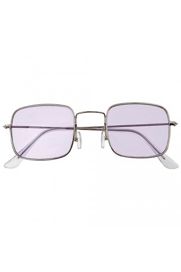 SAFIGLE Lunettes De Soleil En Métal Lunettes Vintage Verres De Fête Décoratifs Lunettes à Lancienne Verres Transparents Déco