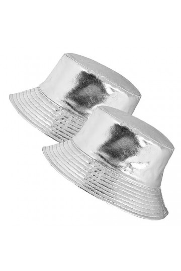 Eigso Chapeau unisexe tendance pour le camping - Protection solaire - Flexible - Pliable - Finition métallique, Arc-en-ciel -