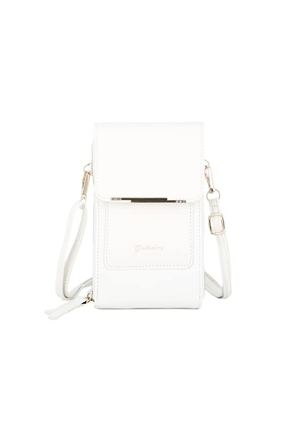 Gallantry - Petit Sac à Bandoulière Femme pour Téléphone Portable- Poche Porte-carte Tout-en-un - Pochette Multifonction Simi