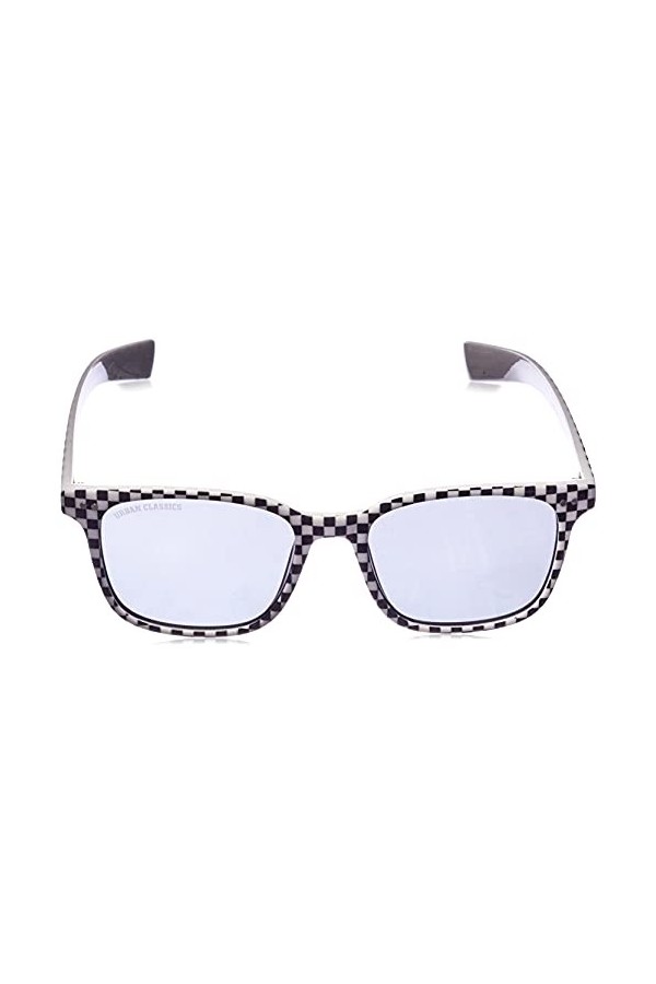 Urban Classics Sunglasses Faial Lunettes de Soleil, Noir/Blanc, Taille Unique Mixte