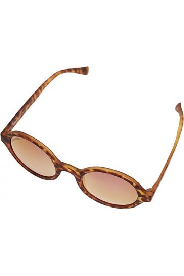 Urban Classics Sunglasses Retro Funk UC, Lunettes de Soleil Mixte, Brun Léo/Rose, Taille Unique