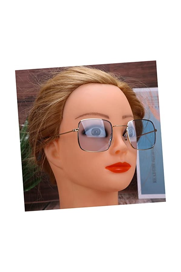 ibasenice Lunettes De Soleil Métalliques Pour Femmes Lunettes De Soleil Claires Femmes Lunettes Lunettes Lunettes De Soleil E