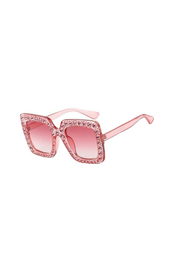 Holibanna Rose Lunettes Lunettes De Soleil Pour Femmes Lunettes De Soleil Femmes Lunettes Sans Monture Elton Lunettes Femmes 