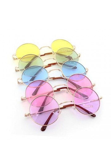 WRITWAA Lunettes De Soleil Colorées Lunettes De Soleil Pour Femmes Gafas Mujer Sol Lunettes De Soleil De Mode Vintage Lunette