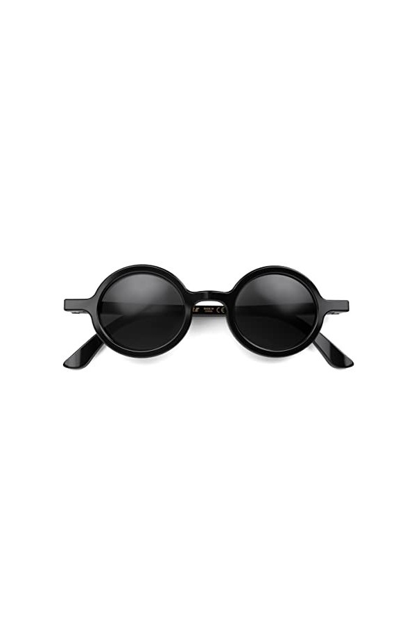 LONDON MOLE Eyewear Lunettes de soleil Moley Protection UV400 Unisexe White, Blue 