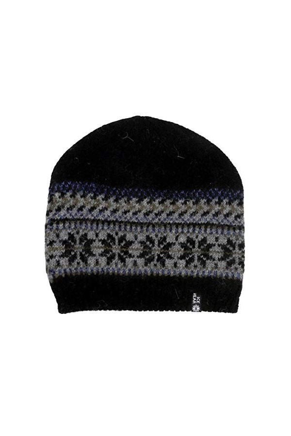 ICEWEAR Bonnet en Laine norvégien Chaud
