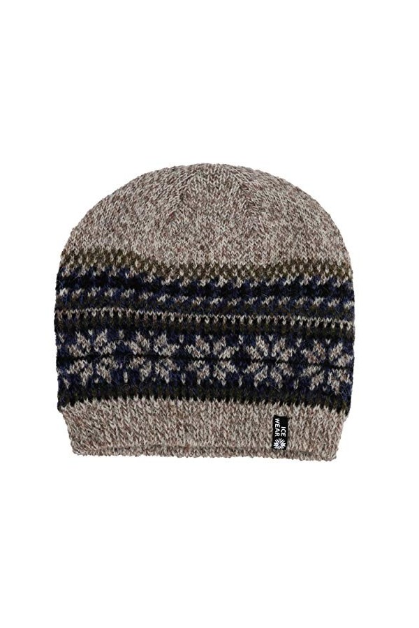 ICEWEAR Bonnet en Laine norvégien Chaud