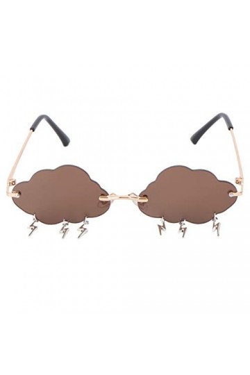VALICLUD Lunettes de Soleil de Fête Élégantes pour Hommes Femmes Lunettes de Soleil de Protection Uv en Forme de Nuage Lunett