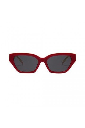 Lunettes de soleil pour femme - Mode surdimensionnée - Lunettes de soleil rectangulaires - Lunettes de soleil UV - Été - Lune