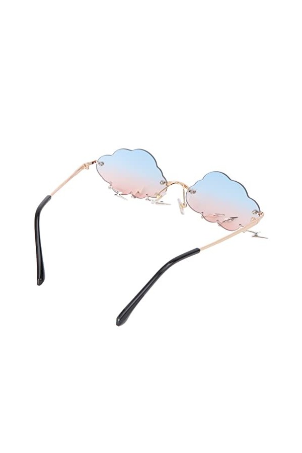 USHOBE 1 Paire De Lunettes De Soleil Nuage Lunettes De Soleil Élégantes Lentille Teintée Lunettes De Soleil Tendance Pour Fem