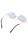 USHOBE 1 Paire De Lunettes De Soleil Nuage Lunettes De Soleil Élégantes Lentille Teintée Lunettes De Soleil Tendance Pour Fem
