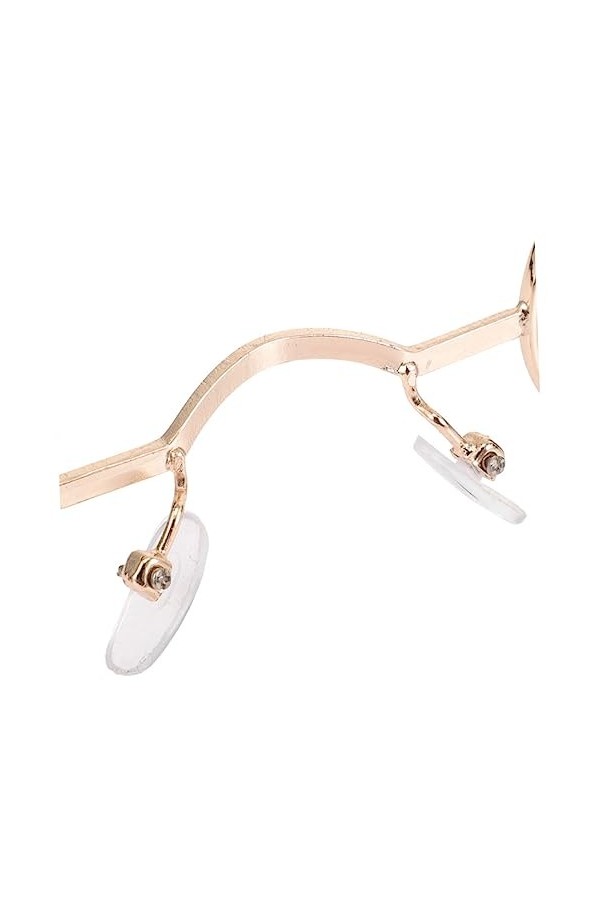 jojofuny 2 Paires Lunettes De Soleil Vintage Petites Lunettes De Soleil Rondes Lunettes De Soleil Femme Tendance Lunettes Rét