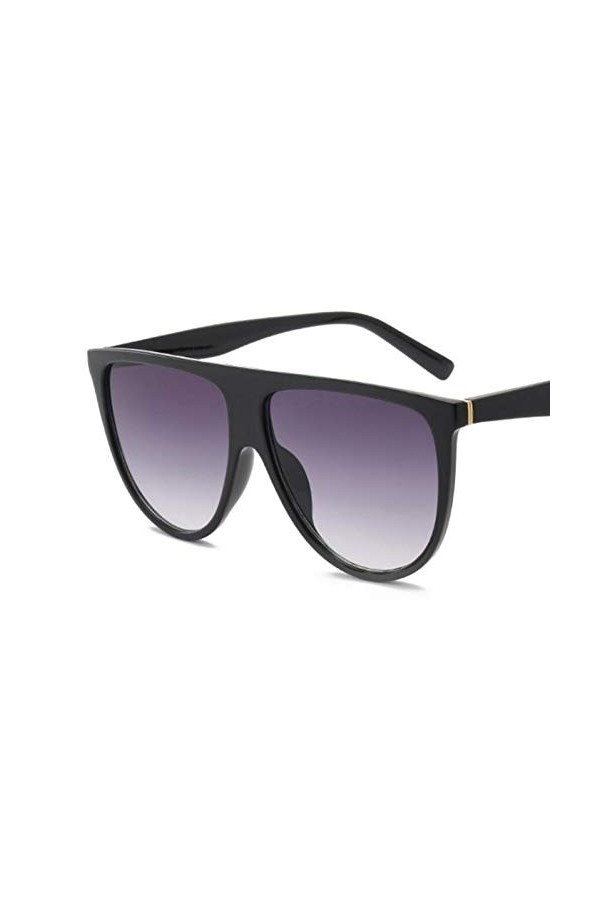 MENGYUE Thin Shadow Flat Top Lunettes De Soleil Femmes Hommes Vintage Oversized Pilot Lunettes De Soleil De Sexy Female Shade