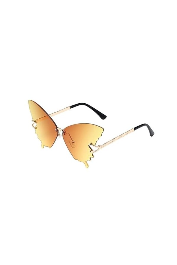 Apooke Lunettes de soleil pour femme - Lunettes de soleil surdimensionnées œil de chat