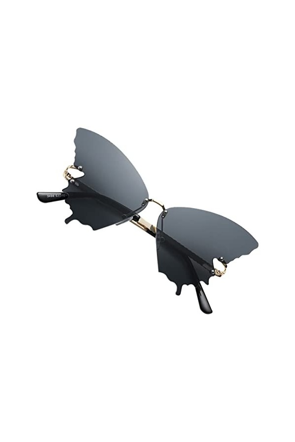 SOIMISS 1 Paire De Lunettes De Soleil Métallique Lunettes De Soleil Pour Femmes Femme Lunettes De Soleil Polarisées Libellule