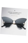 SOIMISS 1 Paire De Lunettes De Soleil Métallique Lunettes De Soleil Pour Femmes Femme Lunettes De Soleil Polarisées Libellule
