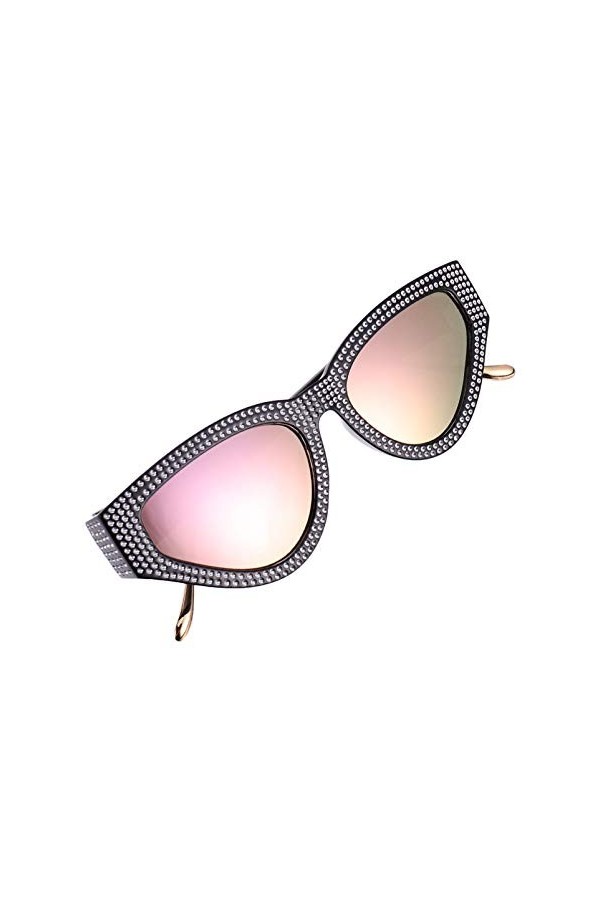 VALICLUD 1 Paire Lunettes De Soleil Triangulaires Lunettes Élégantes Lunettes De Mode Lunettes De Soleil Unisexes Pour Adulte