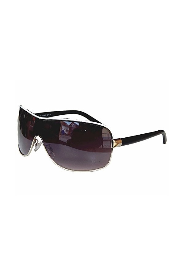 Gil SSC - Lunette de soleil - Femme noir Schwarz XXL - - XXL