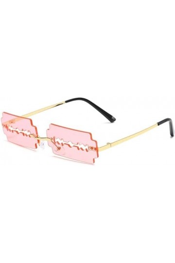 Uteruik Lunettes de soleil sans monture pour femme B 