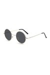 LHSDMOAT Lunettes de soleil polarisées unisexes rétro, lunettes de soleil rondes vintage de style Lennon pour hommes femmes, 
