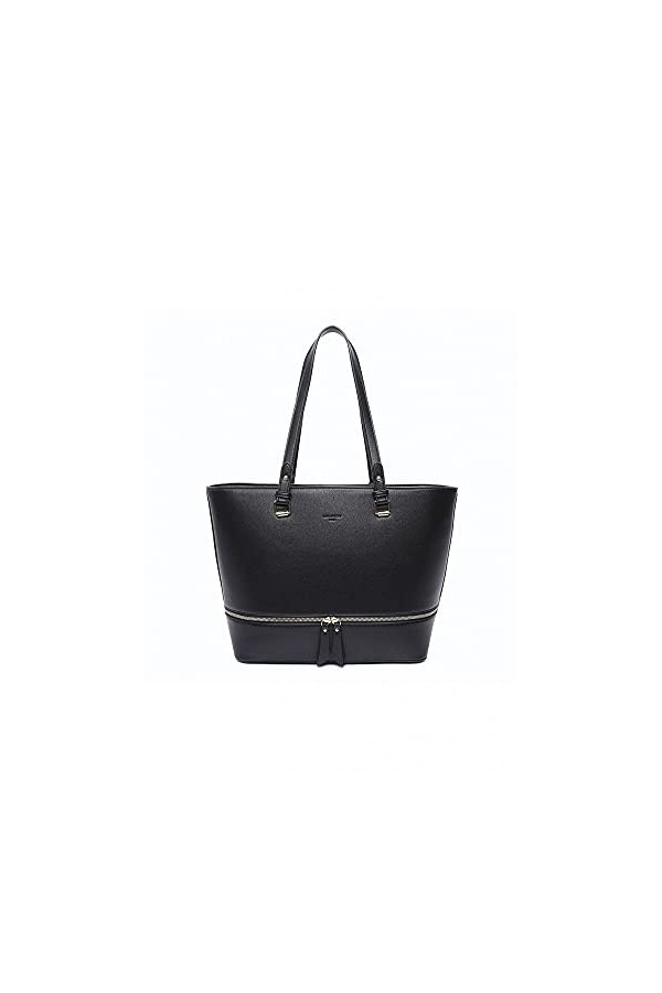Olivia & Gallantry - Sac à main femme M-9400 + Cadeau surprise, Sac Cabas Femmes PU Cuir ECO Grand Sac a Main Travail Cours L