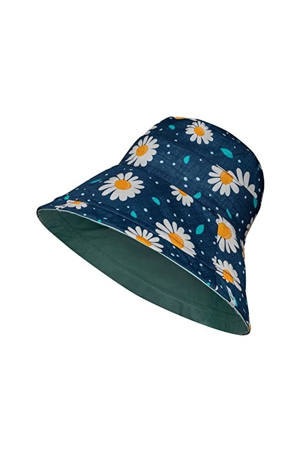 Dedoles Chapeau Femme Soleil Chapeau de Plage Flamant Tropical Doux Respirant Réversible
