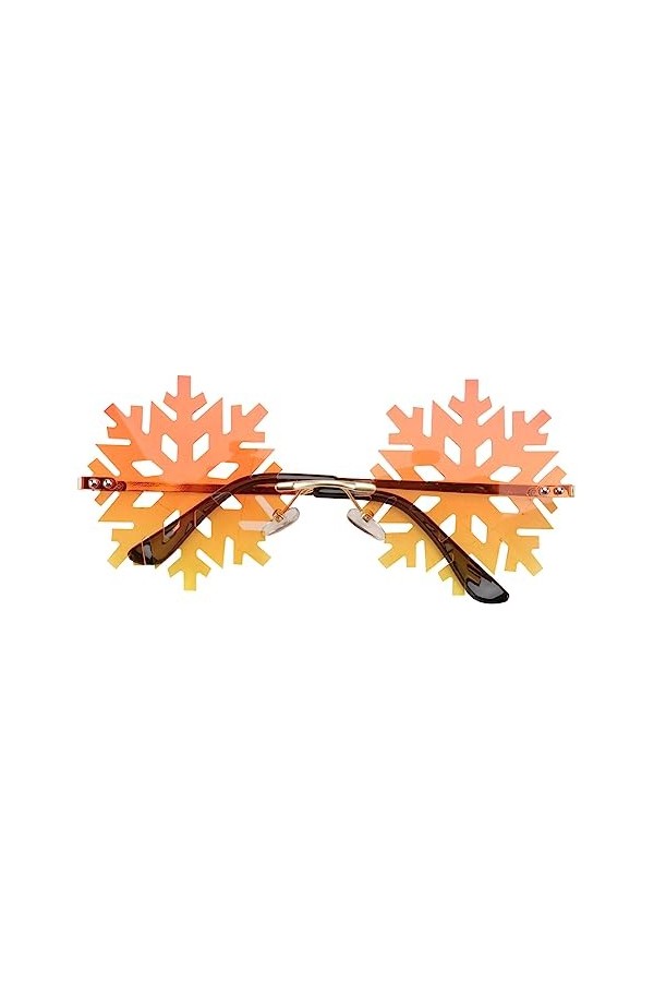 ERINGOGO 1 Pc Des Lunettes Décorations De Lunettes Décor De Noël Lunettes De Soleil Sans Monture Fêtebrille Lunettes De Solei