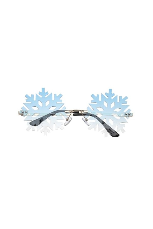 ERINGOGO 1 Pc Des Lunettes Décorations De Lunettes Décor De Noël Lunettes De Soleil Sans Monture Fêtebrille Lunettes De Solei