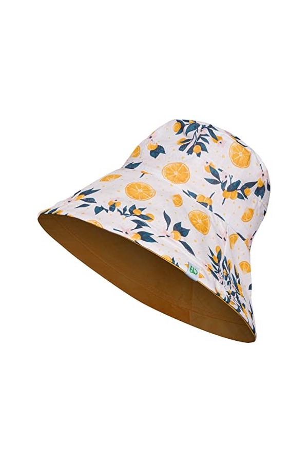 Dedoles Chapeau Femme Soleil Chapeau de Plage Flamant Tropical Doux Respirant Réversible