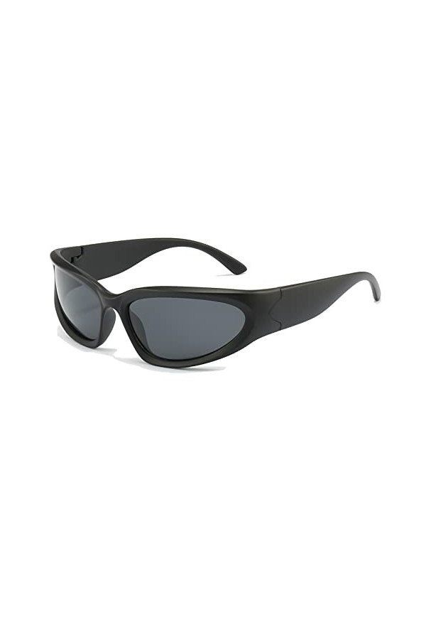 Long Keeper Lunette de Soleil Polarisée Sport pour Homme Femme, Lunette Polarisante Peche Lunettes de Sport pour Vélo Cyclism