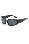 Long Keeper Lunette de Soleil Polarisée Sport pour Homme Femme, Lunette Polarisante Peche Lunettes de Sport pour Vélo Cyclism