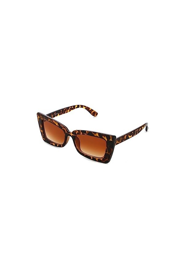 Basley Lunettes de Soleil Tendance pour Femme 8244-a-41, Demi, Taille Unique
