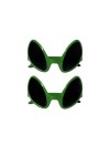 Dozer Alien Gonflable 64 cm Vert avec Lunettes de Soleil UV 400 Protection Pack de 2 Lunettes Alien 